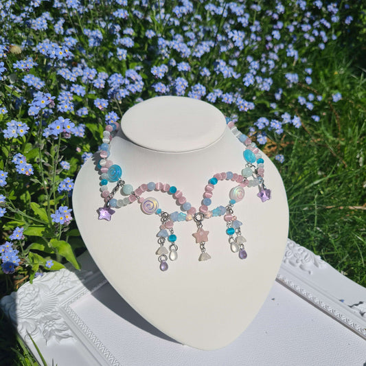 Cottoncandy Skies - Choker Necklace