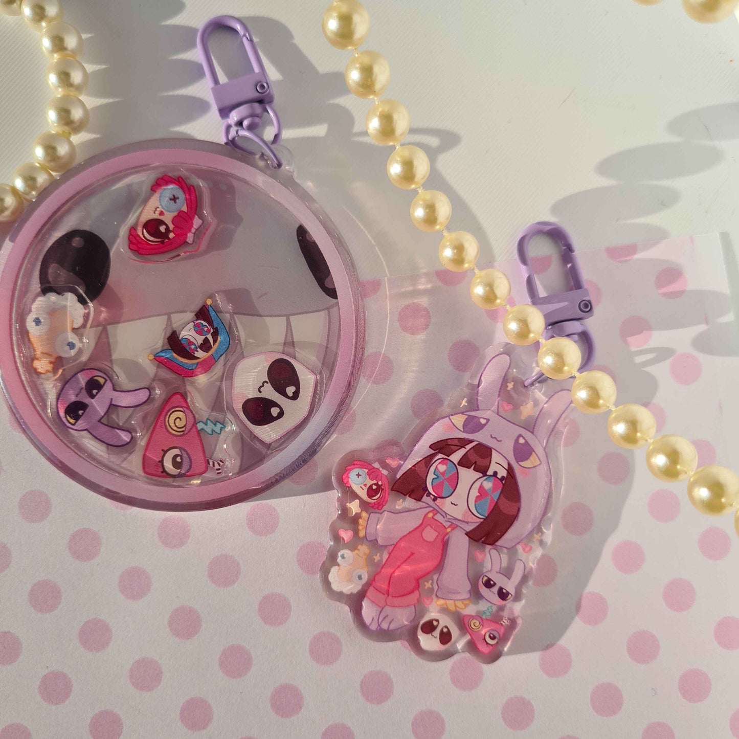 The Amazing Digital Circus Bubble - Shaker Keycharm