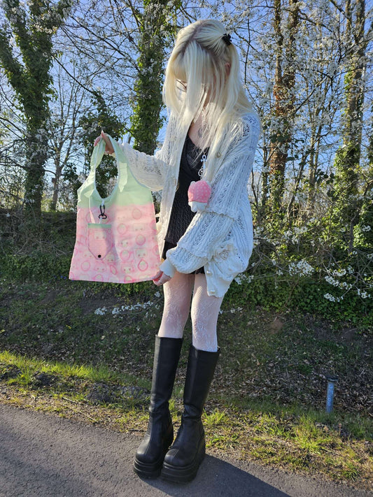 Hatsune Miku Foldable Eco Shopping Bag