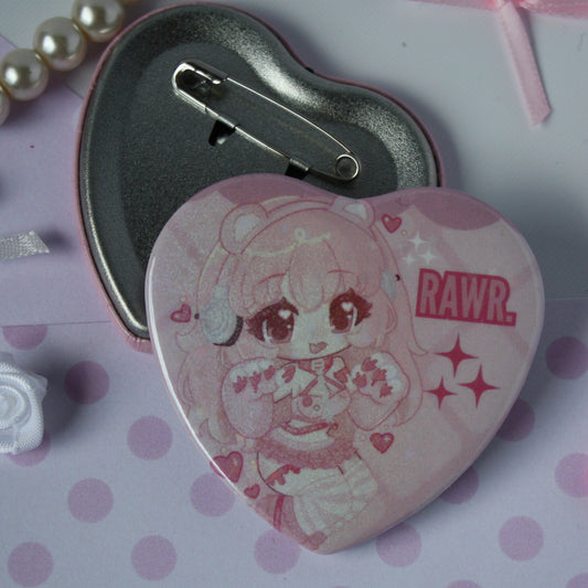 Super Sonico x Gloomy Bear - Button Badge