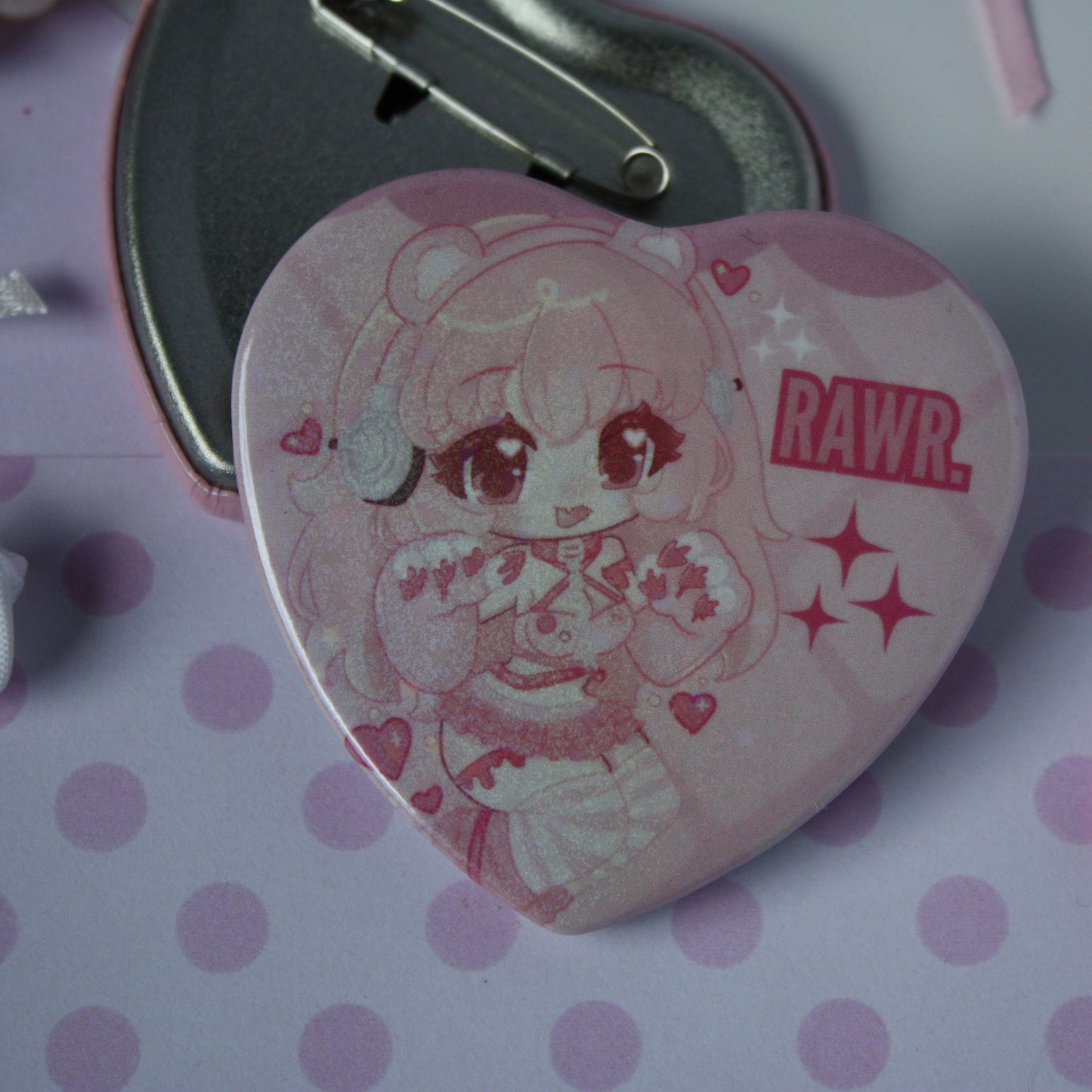 Super Sonico x Gloomy Bear - Button Badge