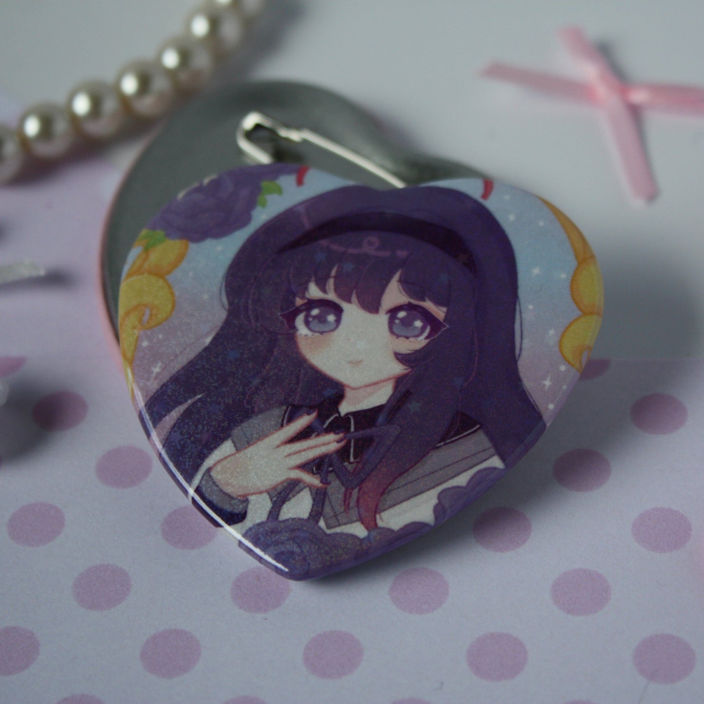 Madoka and Homura , Madoka Magica Puella Magica - Button Badges