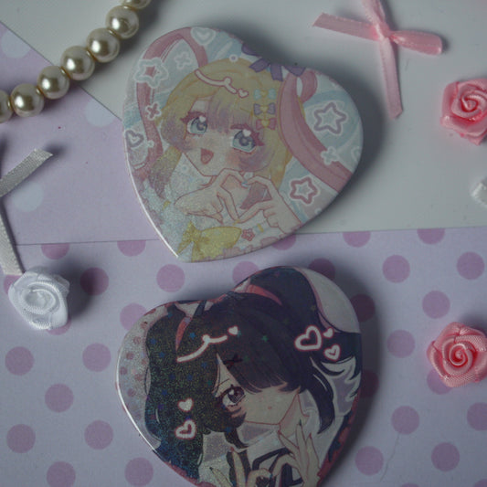 KAngel & Ame Chan, NSO Needy Streamer Overload - Button Badges