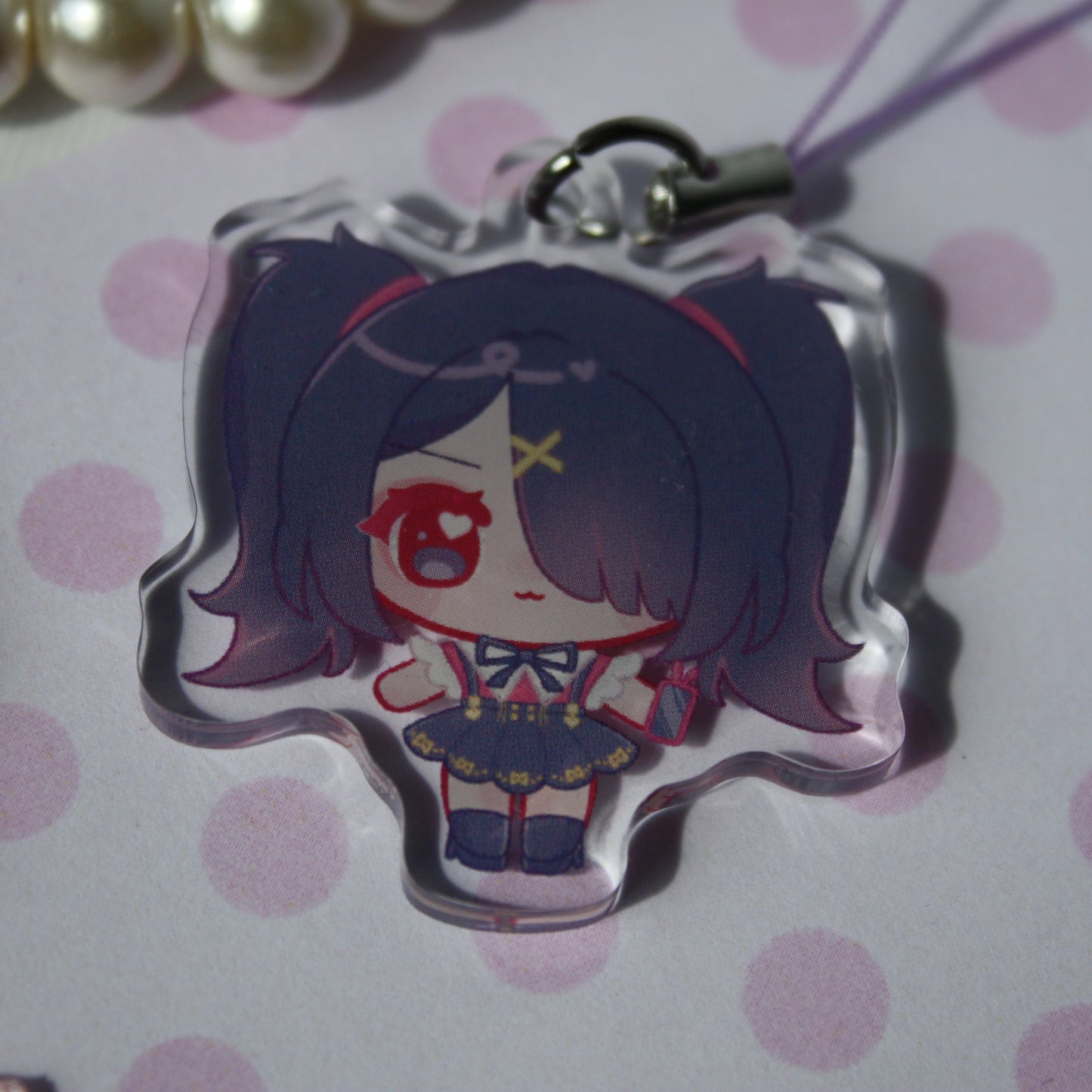 KAngel & Ame Chan , Needy Streamer Overload - Acrylic Phonecharm