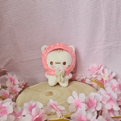 Kiki - The Strawmew ✦ Plush Keycharm