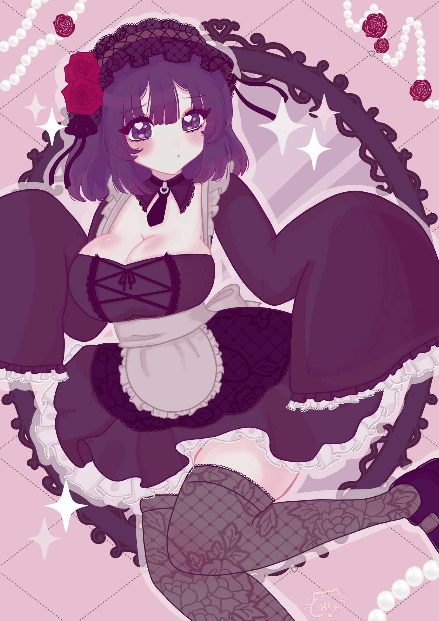 Shizuki-Tan Marin Kitagawa , My Dress Up Darling - A6 Art Print