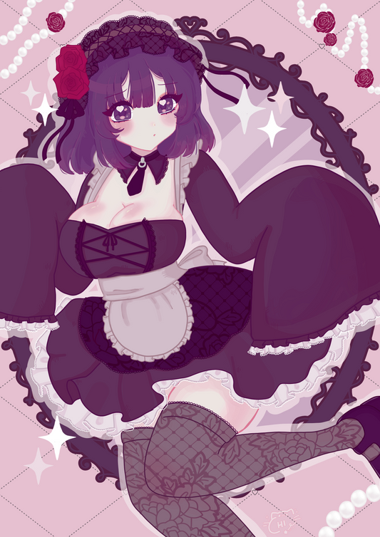 Shizuki-Tan Marin Kitagawa , My Dress Up Darling - A6 Art Print