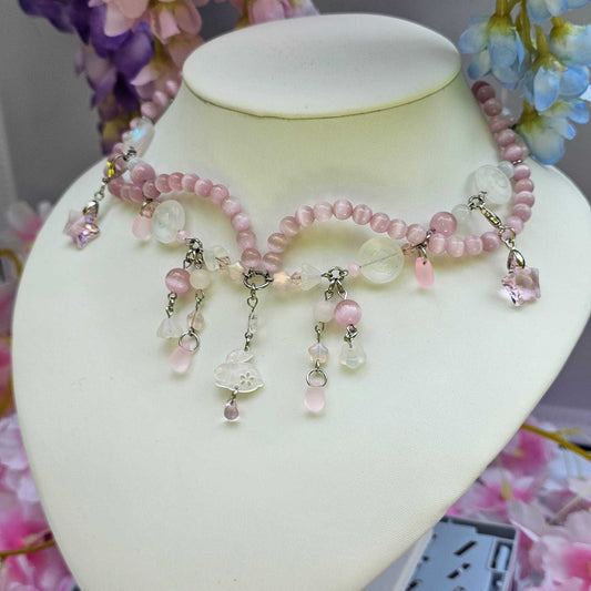 Pink Usagi - Choker Necklace