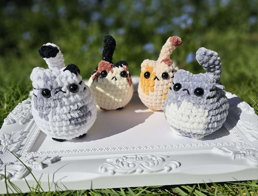 MADE TO ORDER | cute Kittys , Katzen - Crocheted Cuties