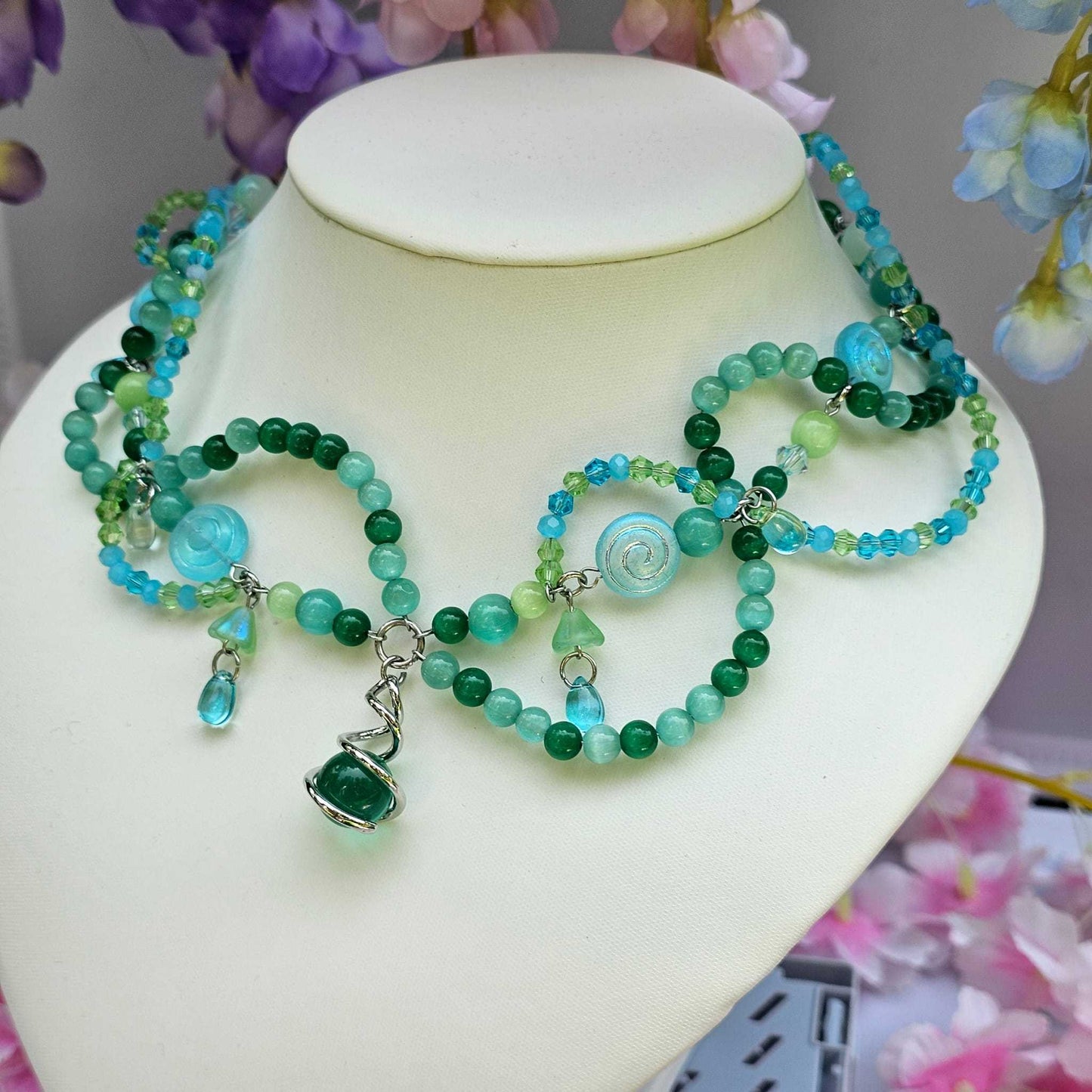 Pastel Tide - Choker Necklace