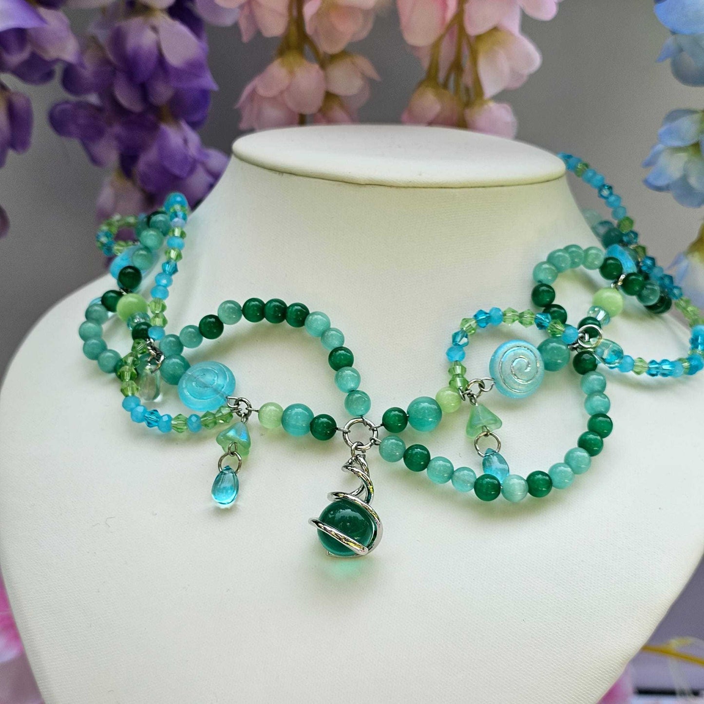 Pastel Tide - Choker Necklace