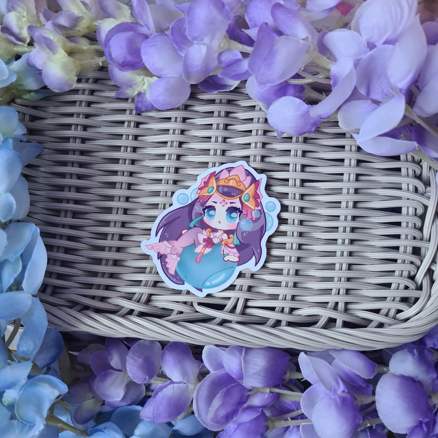 Splendid Staff Nami - Vinyl Sticker , League of Legends