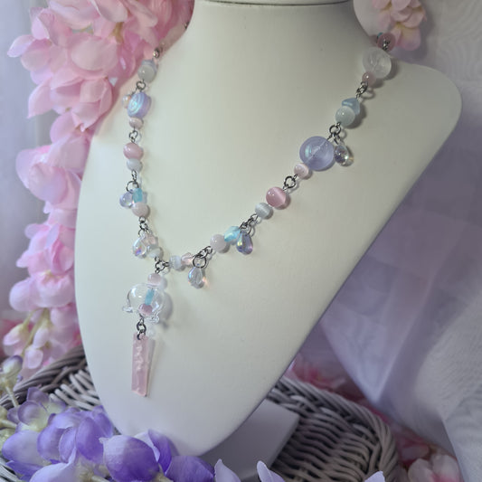 bubblegum petals - Necklace