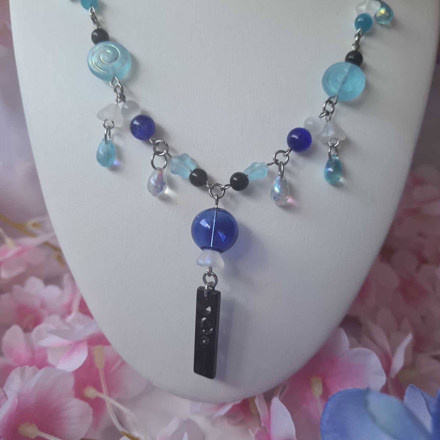 night jellyfish - Necklace