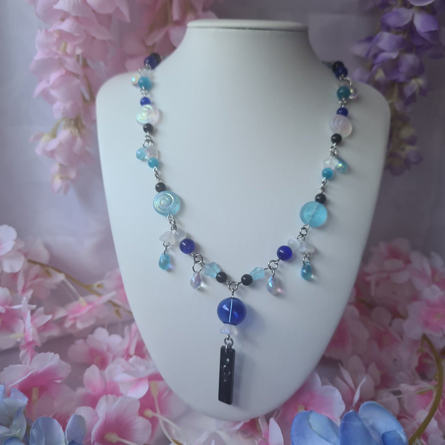 night jellyfish - Necklace