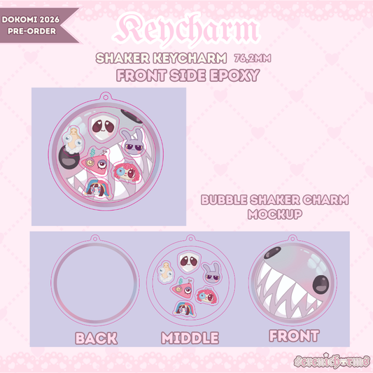 Shaker Keycharm, TADC Bubbles - Dokomi 2026 Pre-Order