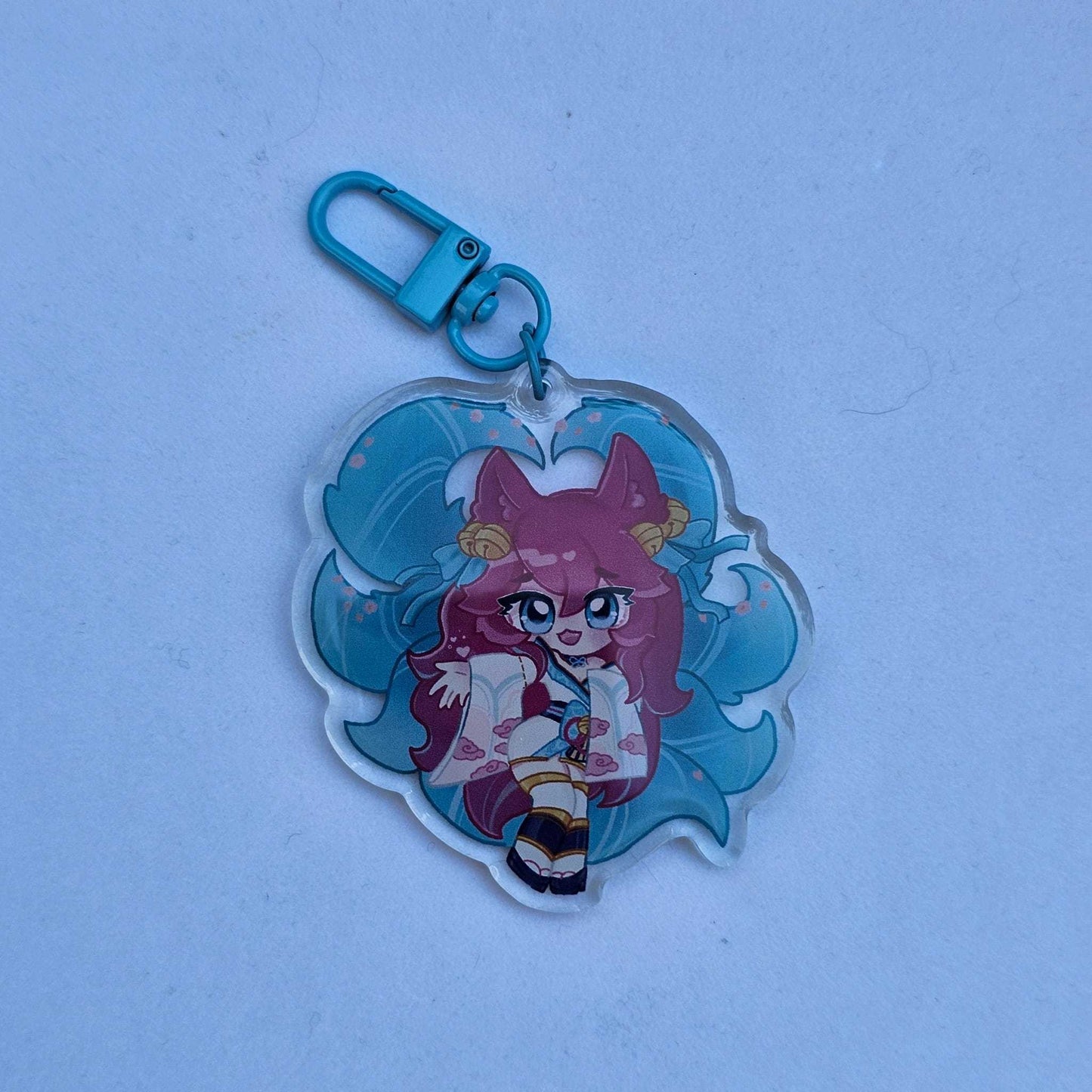 Spirit Blossom Ahri , Kindred - Acrylic Keycharms , League of Legends
