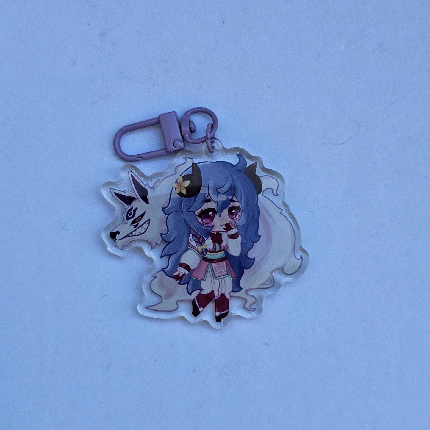 Spirit Blossom Ahri , Kindred - Acrylic Keycharms , League of Legends