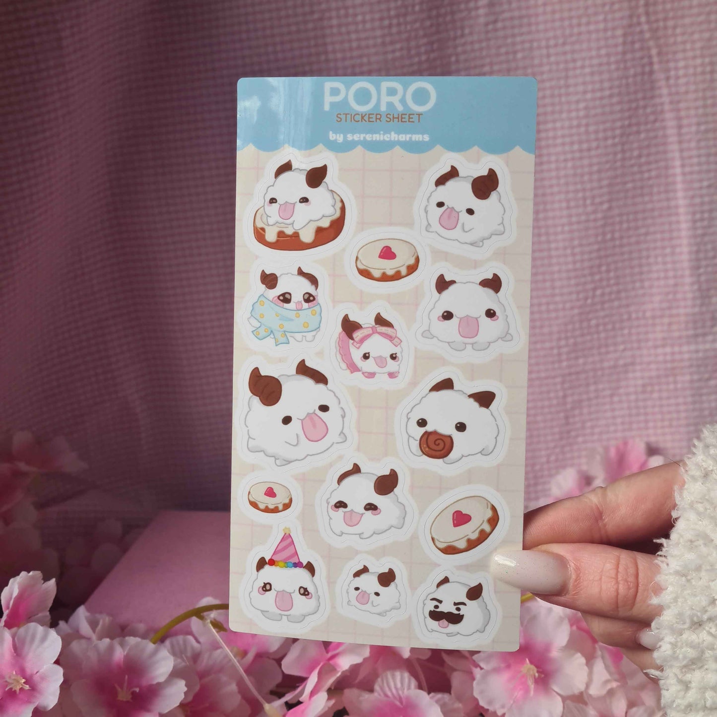 Poro - Vinyl Sticker Sheet