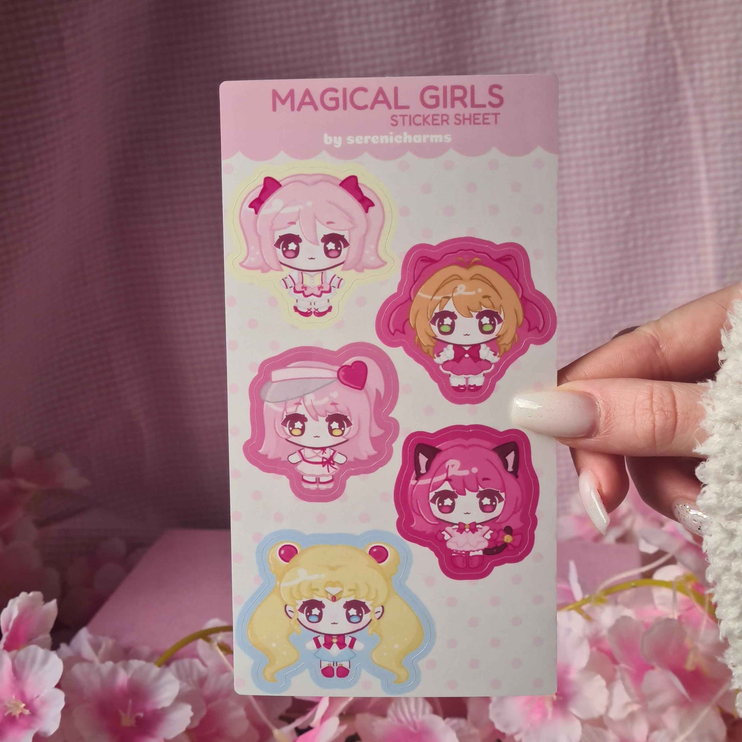 Magical Girls - Vinyl Sticker Sheet