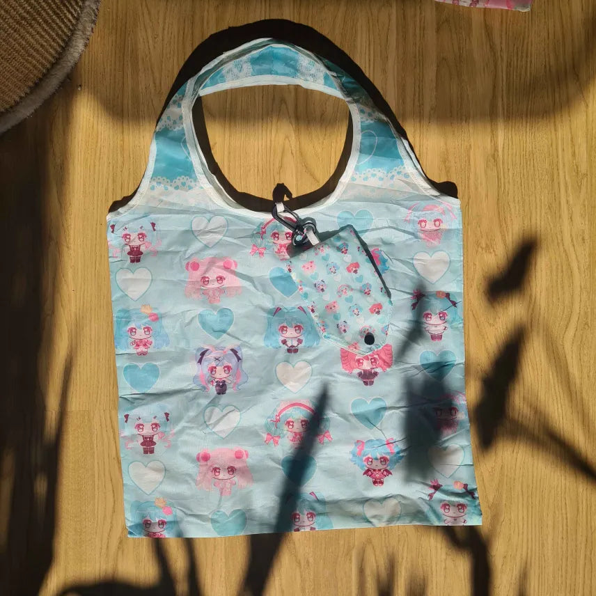 Hatsune Miku Foldable Eco Shopping Bag