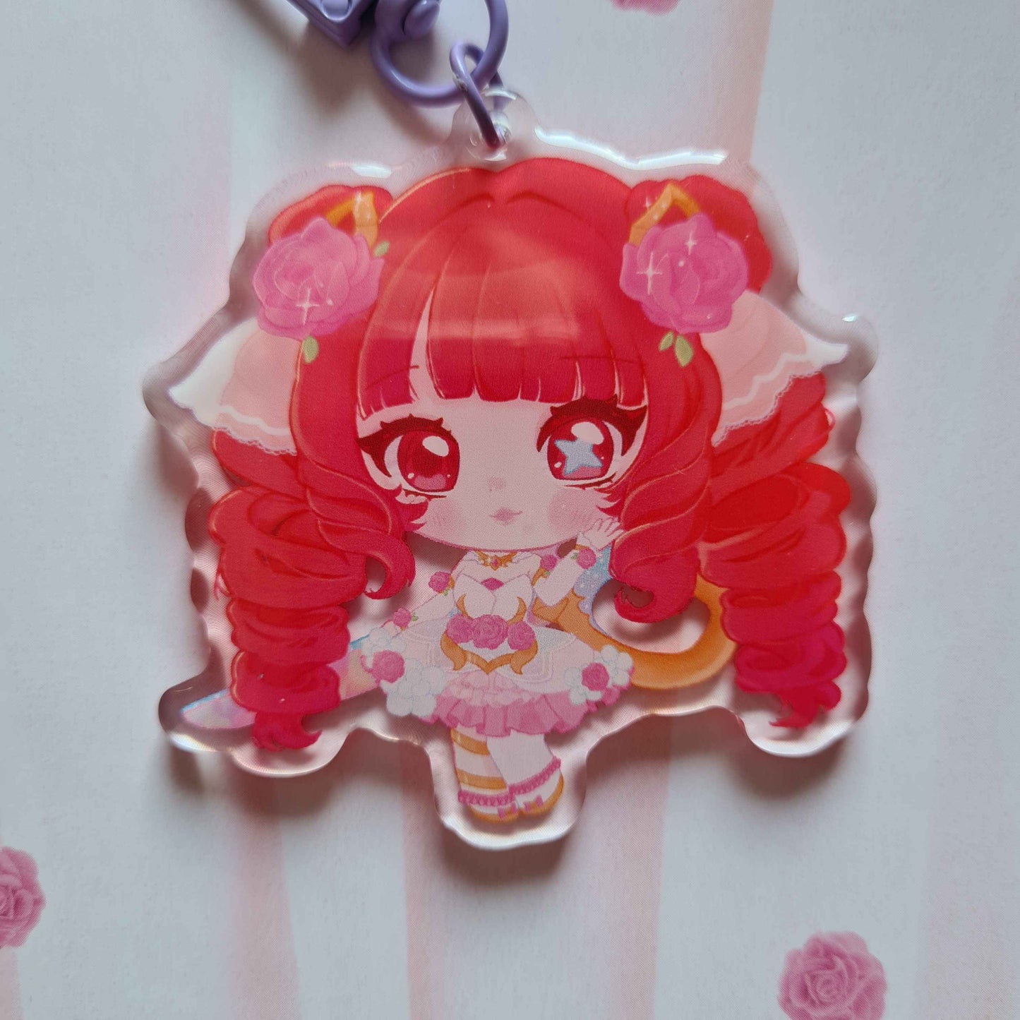 Crystal Rose Gwen , League of Legneds - Acrylic Keycharm