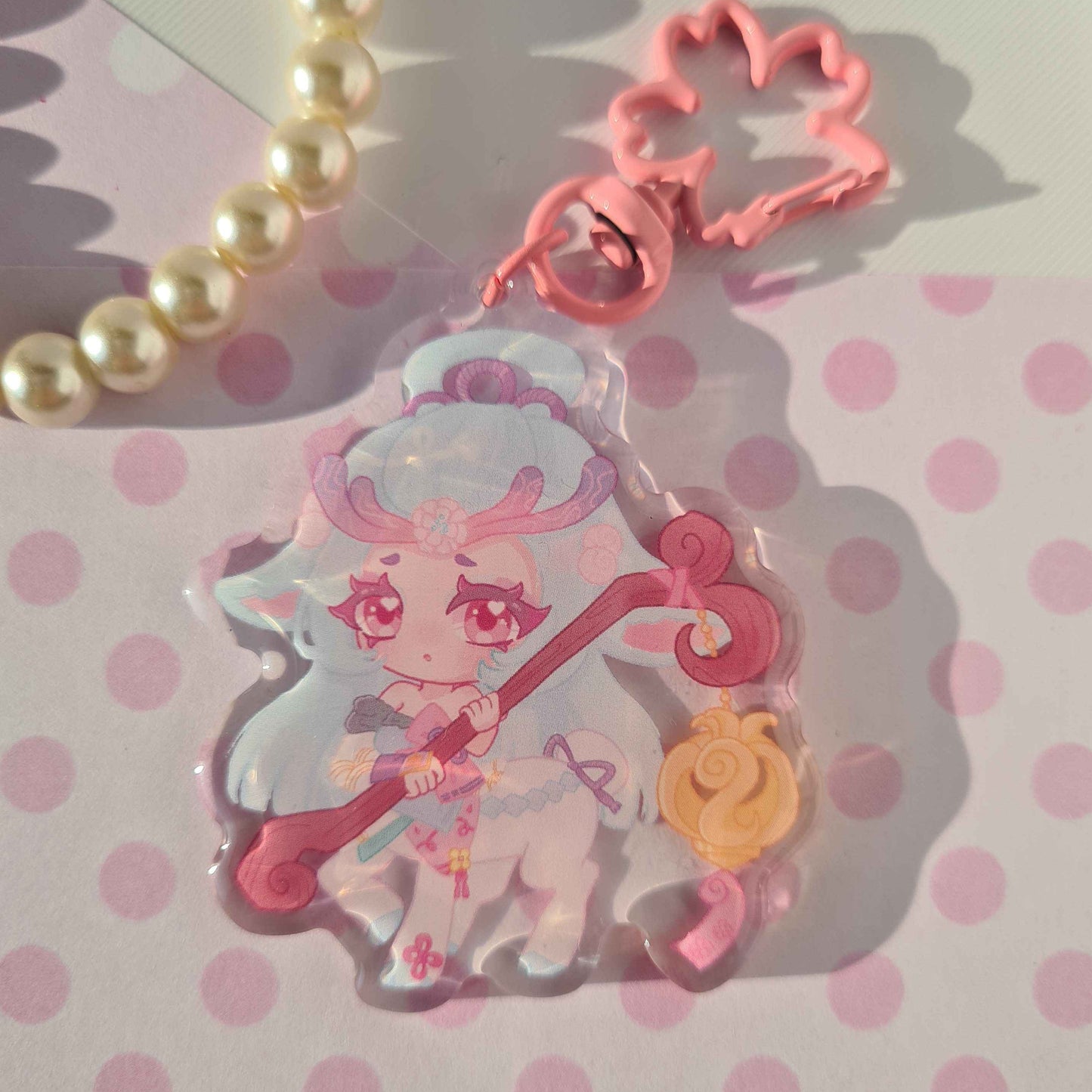 Spirit Blossom Ahri, Syndra, Lillia , League of Legends - Acrylic Keycharms