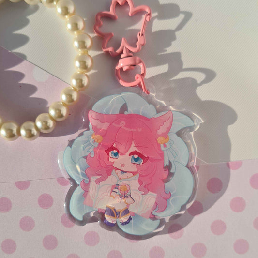 Spirit Blossom Ahri, Syndra, Lillia , League of Legends - Acrylic Keycharms