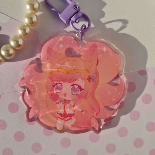 Star Guardian Ahri , League of Legends - Acrylic Keycharm