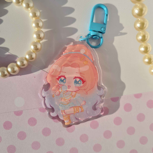 Ocean Song Seraphine , League of Legends - Acrylic Keycharm