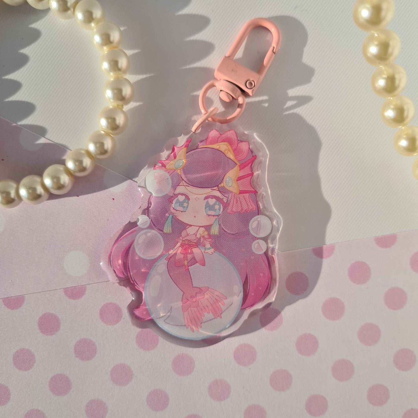 Splendid Staff Nami , League of Legends - Acrylic Keycharm