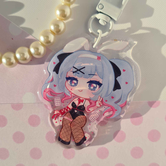 Rabbit Hole Miku , Vocaloid - Acrylic Keycharm