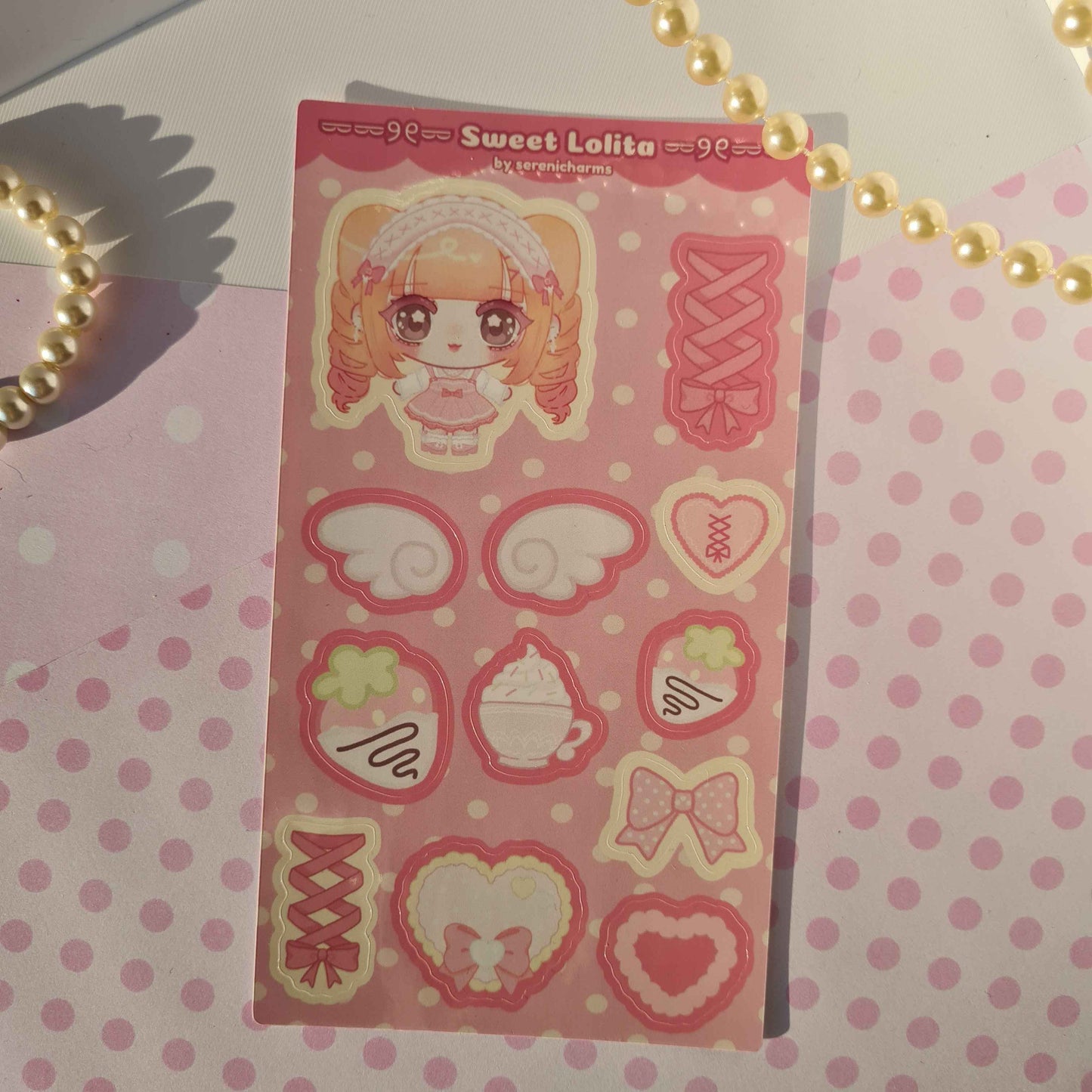 Jirai Kei, Ryousangata, Lolita, Gothic, Gyaru , J-Fashion OCs - Stickersheets