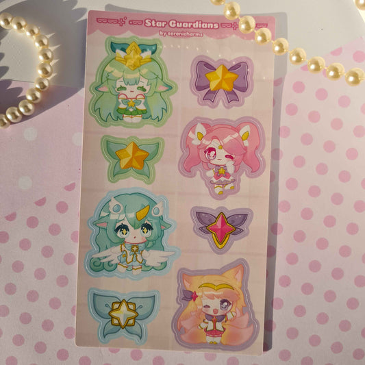 Star Guardians , League of Legends - Stickersheet