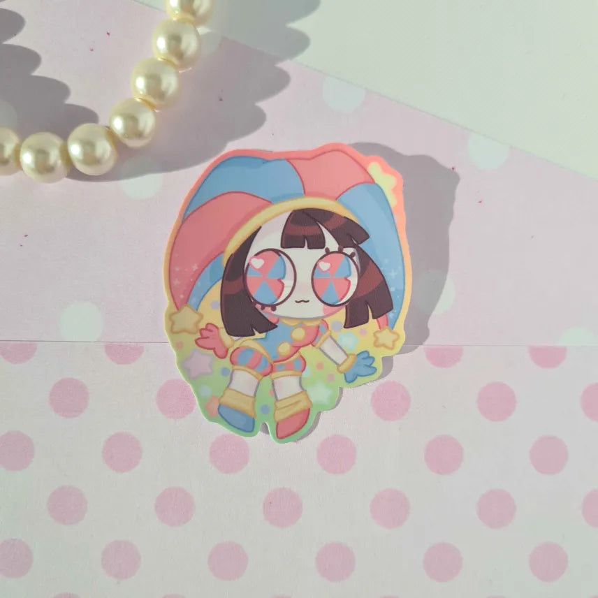 Pomni, Jax, Ragatha, Kinger, Gangle, Zooble , The Amazing Digital Circus TADC - Stickers
