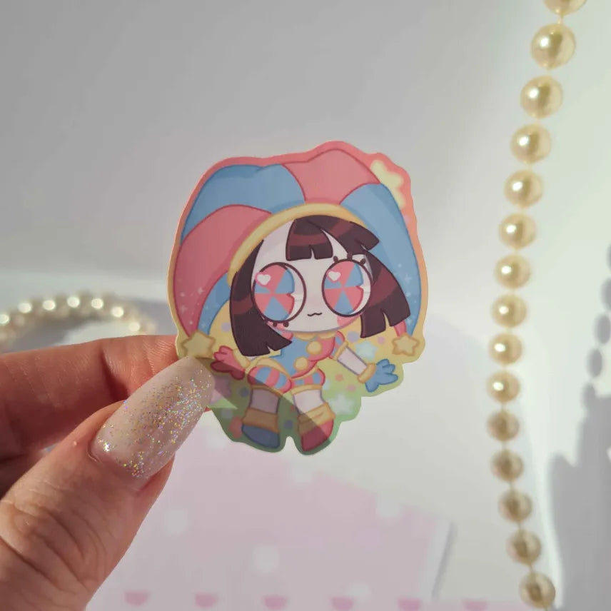 Pomni, Jax, Ragatha, Kinger, Gangle, Zooble , The Amazing Digital Circus TADC - Stickers