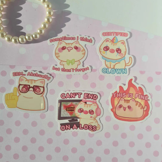 Meme Cats v3 - Stickers