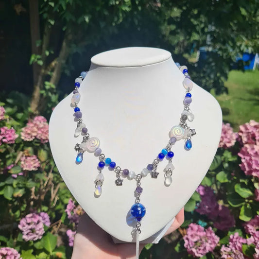 nightskies necklace - handmade necklace