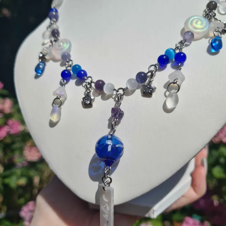 nightskies necklace - handmade necklace