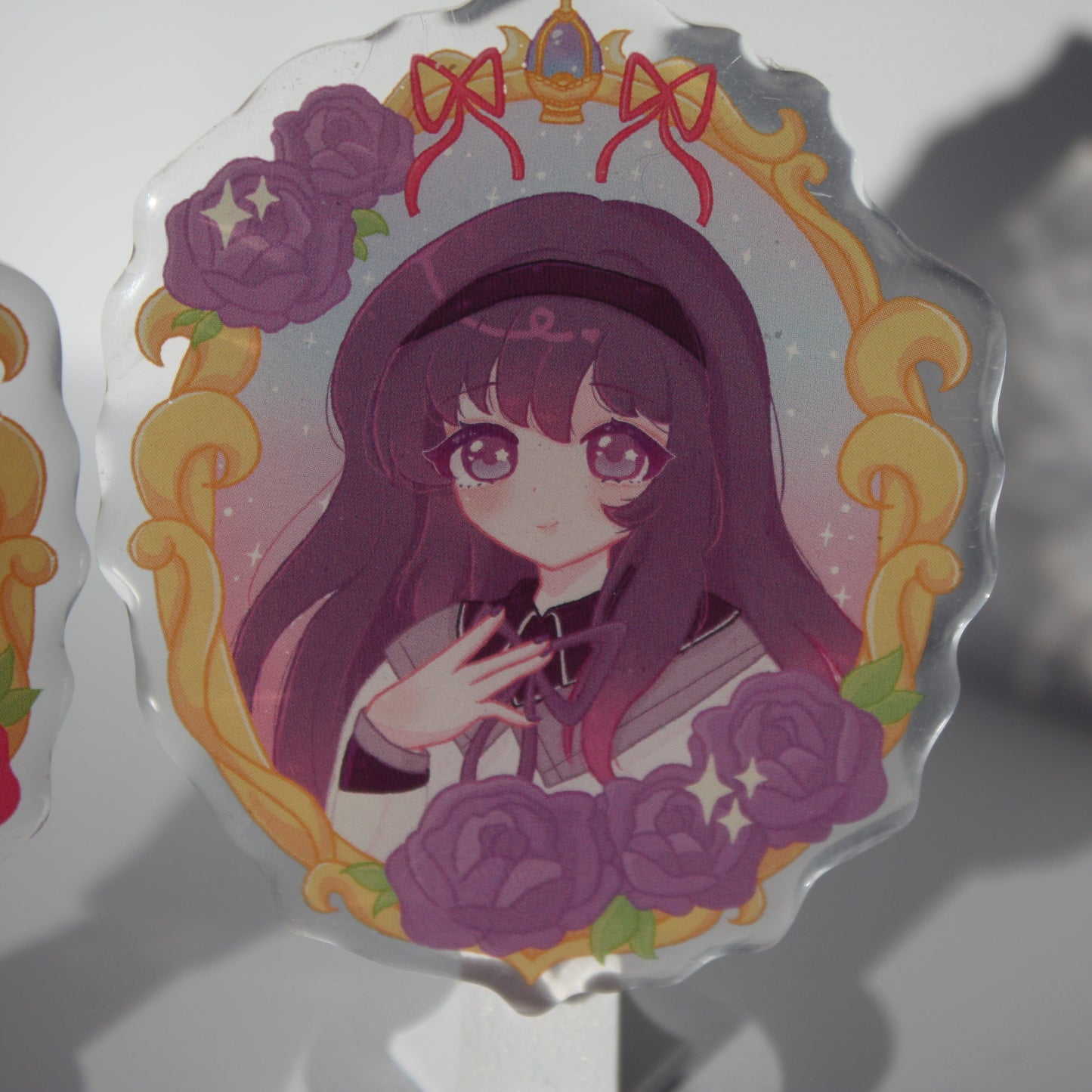 Madoka and Homura , Madoka Magica - BIG Acrylic Pin