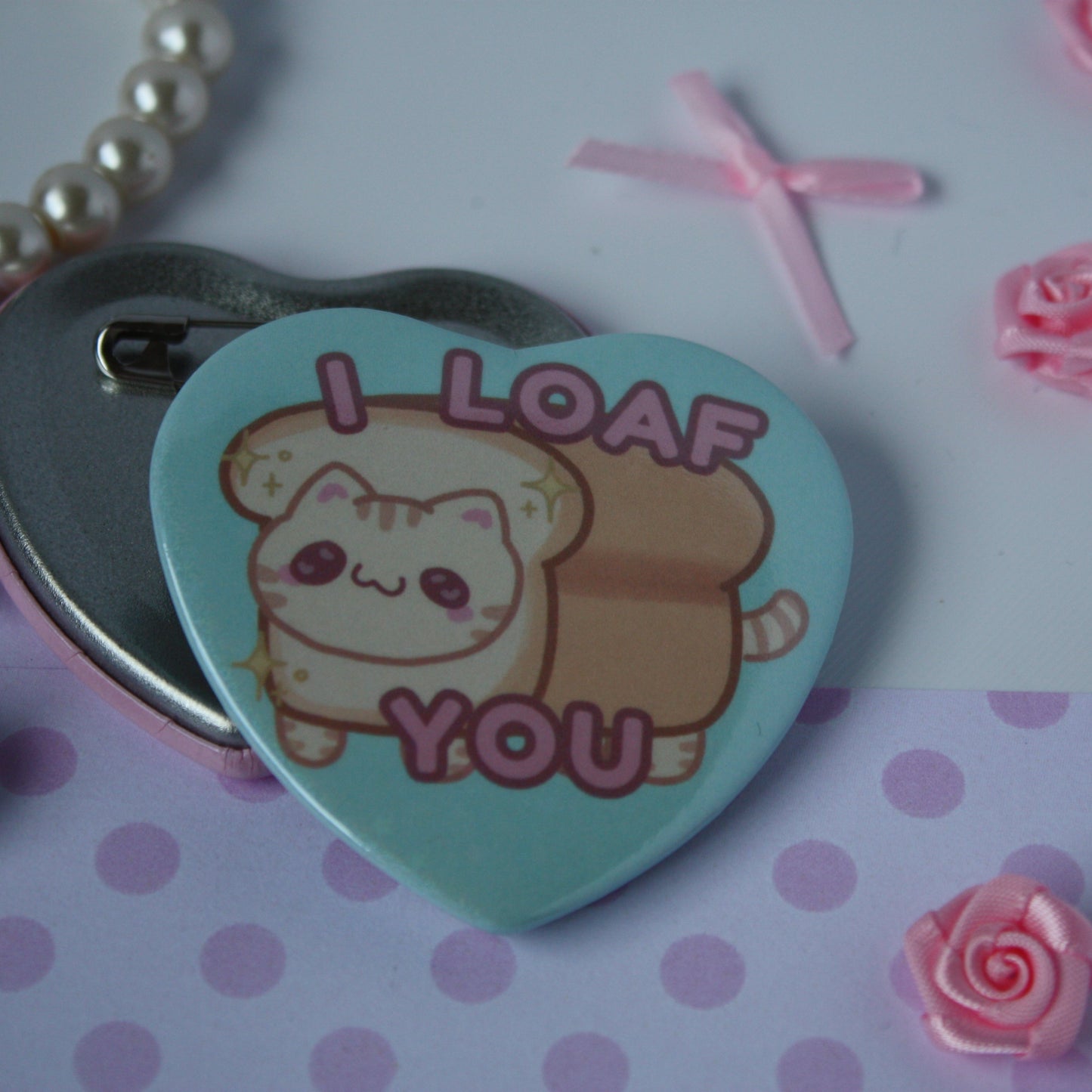 silly cats , Kawaii - Button Badges