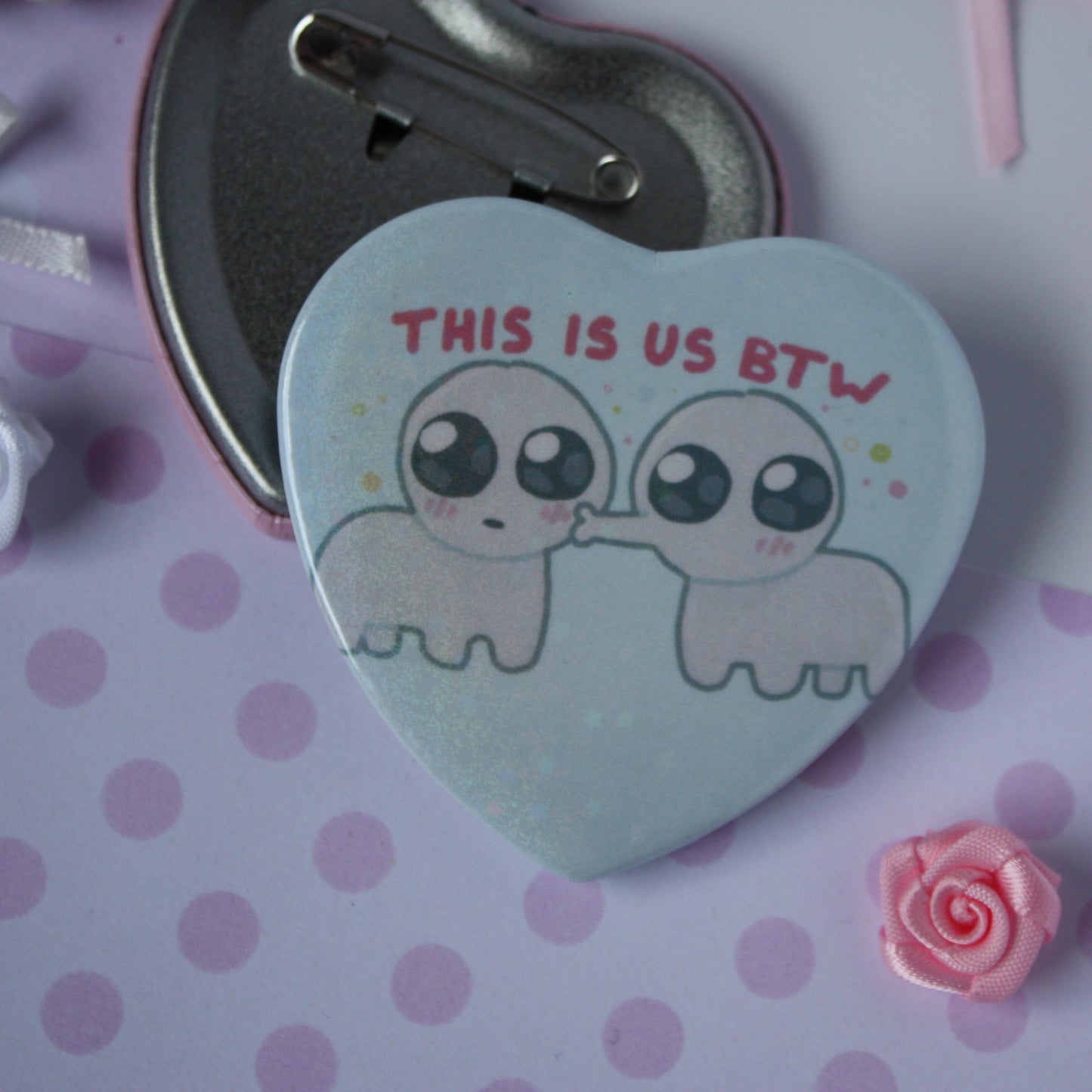 misc silly kawaii chiikawa, autism creature - Button Badges