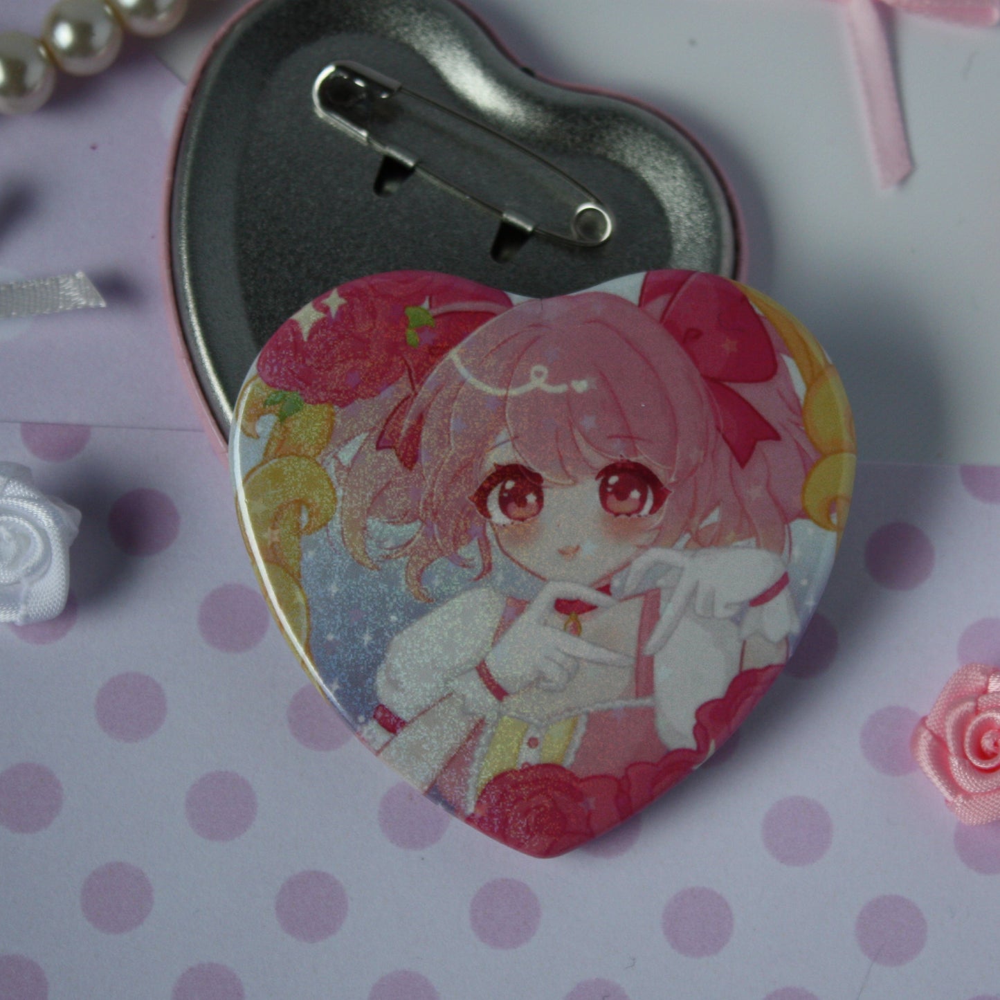 Madoka and Homura , Madoka Magica Puella Magica - Button Badges