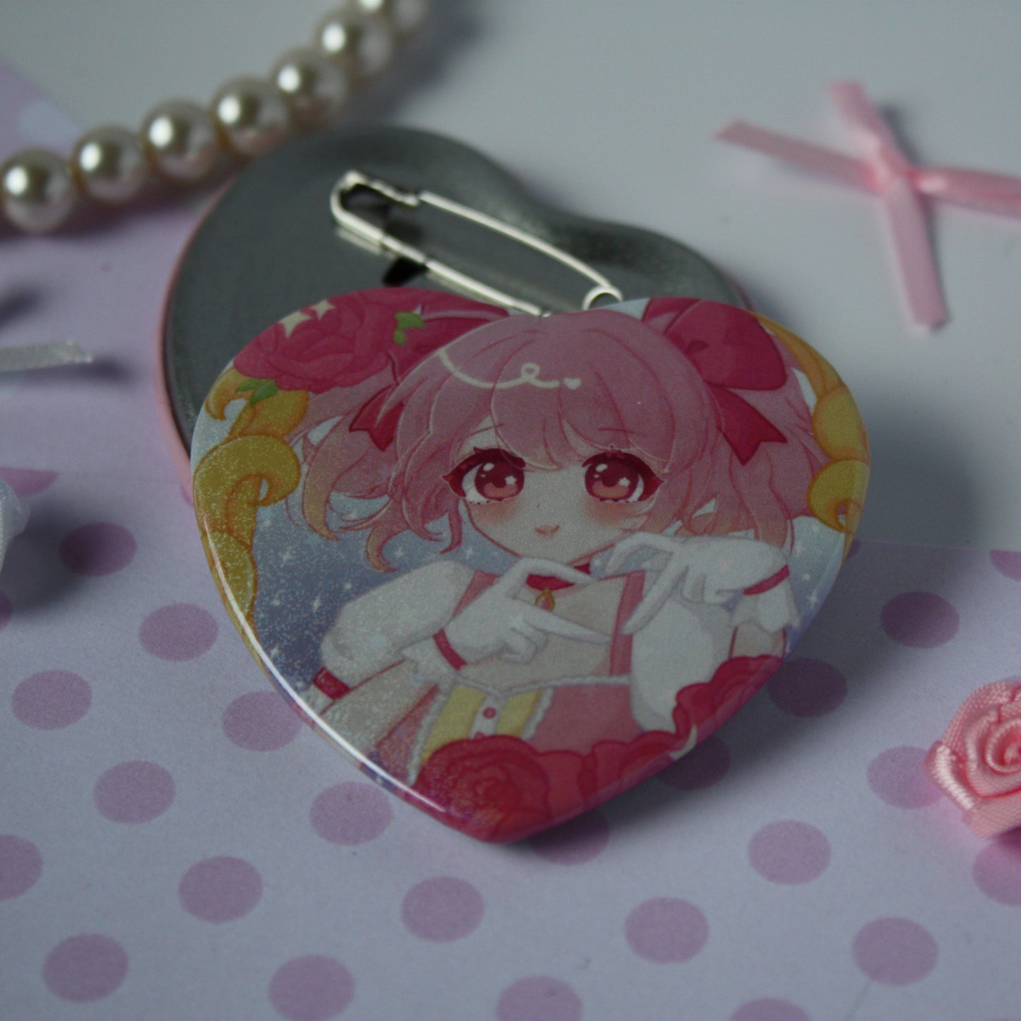 Madoka and Homura , Madoka Magica Puella Magica - Button Badges