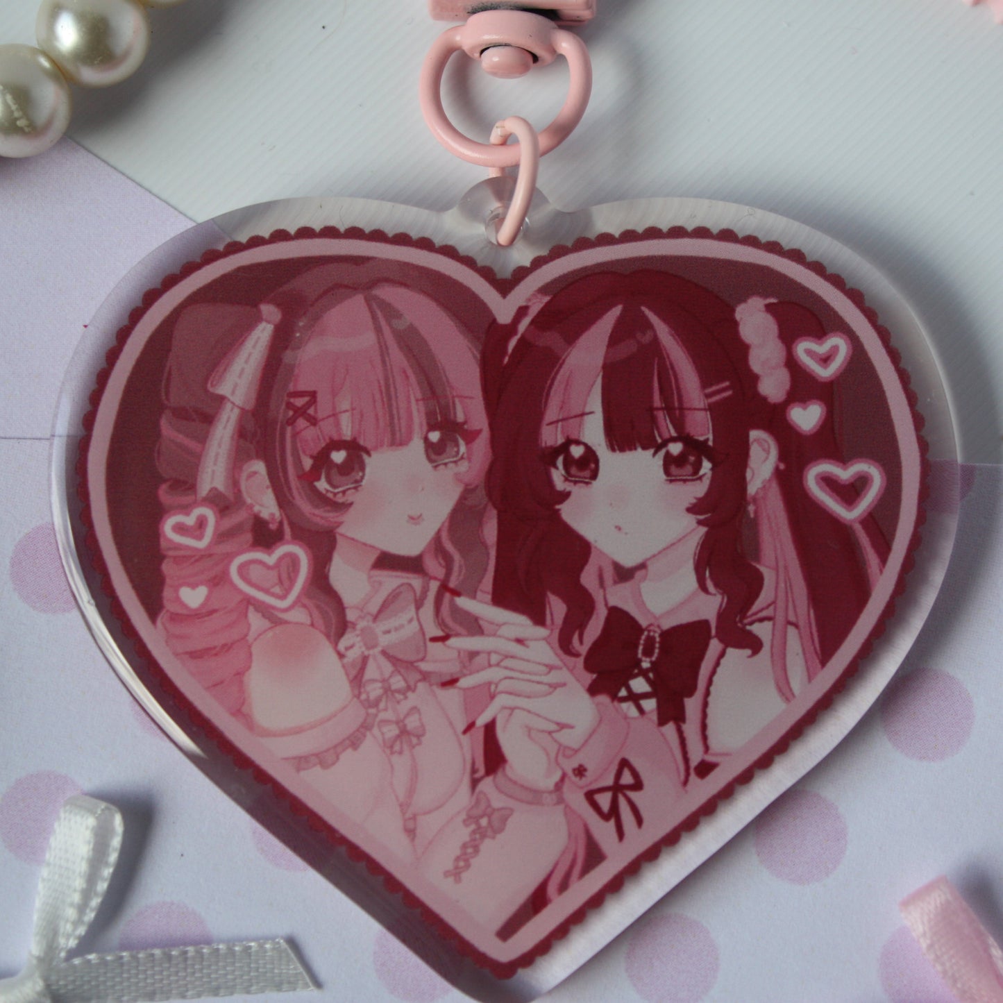 Jirai Kei x Ryousangata , J-Fashion OCs - Acrylic Keycharm