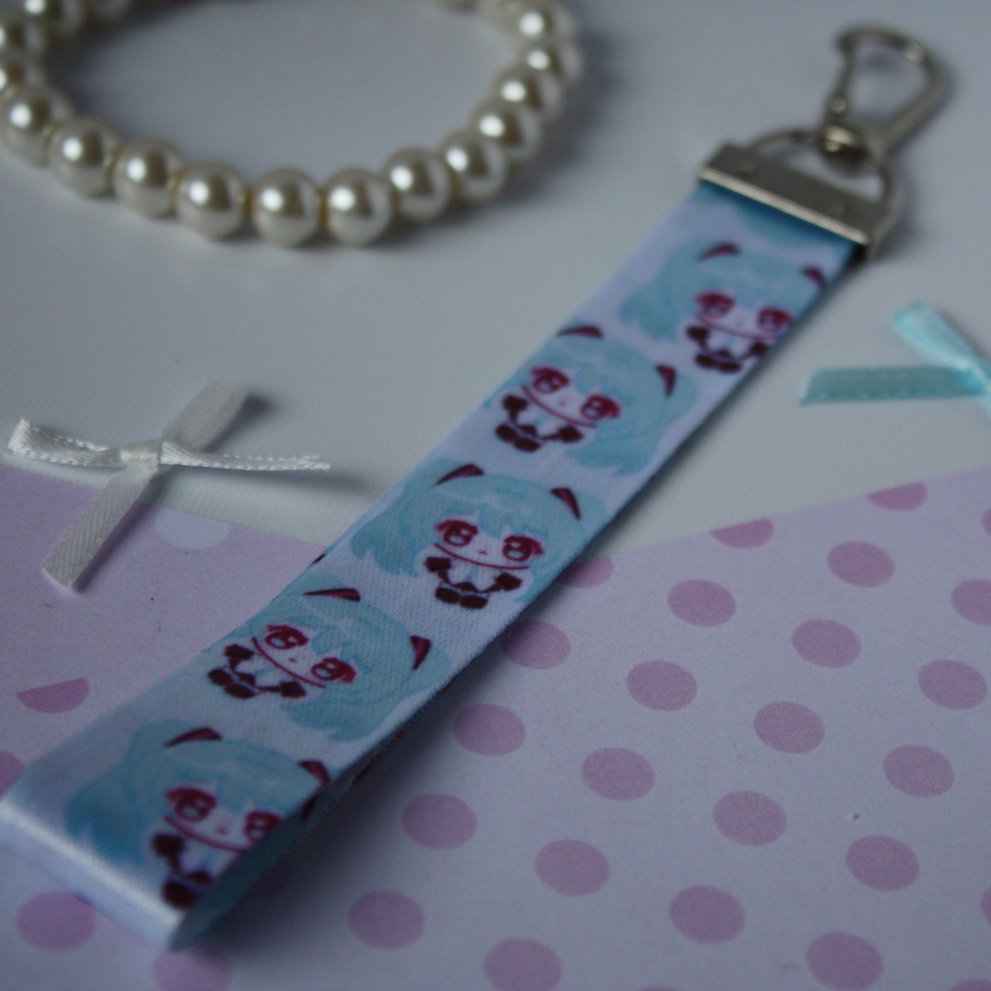 Hatsune Miku , Vocaloid - small Lanyard