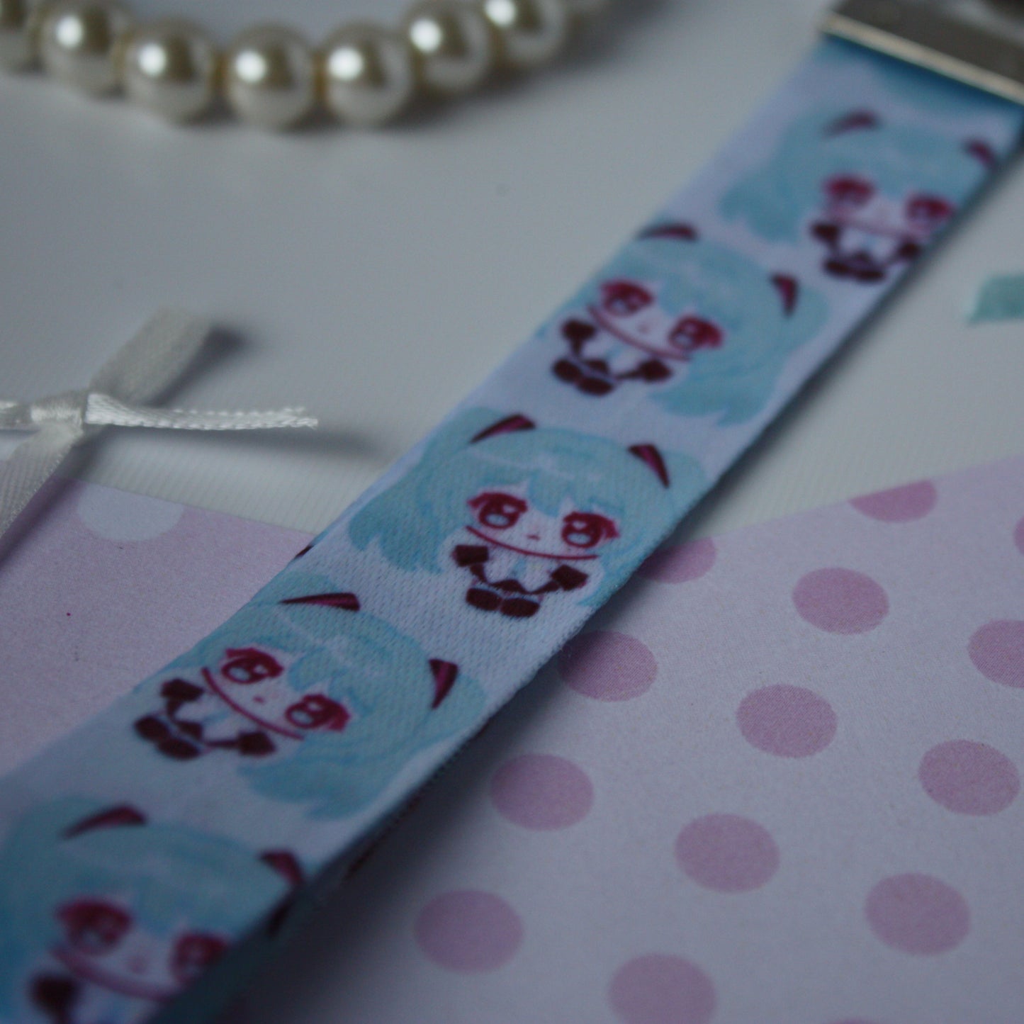Hatsune Miku , Vocaloid - small Lanyard