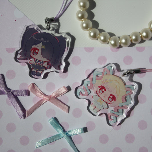 KAngel & Ame Chan , Needy Streamer Overload - Acrylic Phonecharm