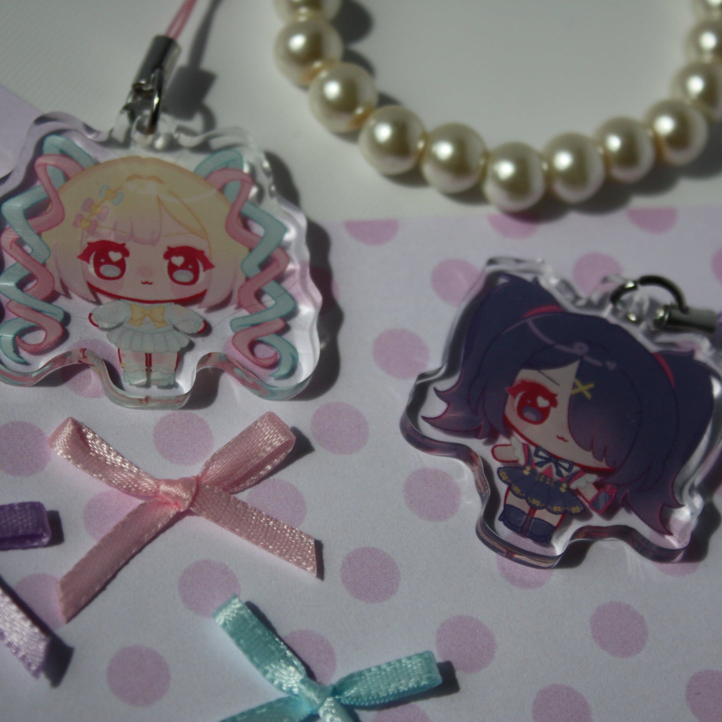 KAngel & Ame Chan , Needy Streamer Overload - Acrylic Phonecharm