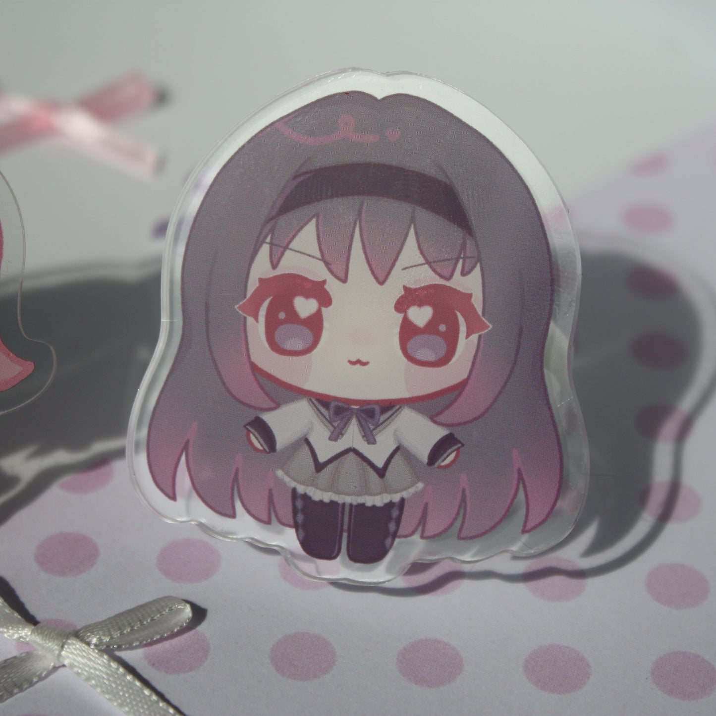 Madoka and Homura , Madoka Magica Puella Magica - Acrylis Pins